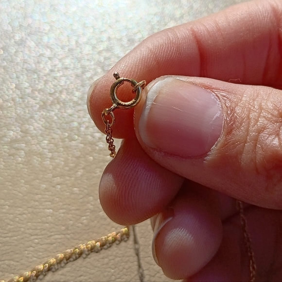 1/20 14kt GF Cross Pendant Necklace - Picture 7 of 8